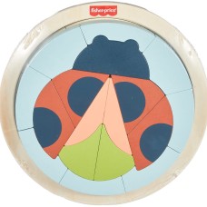 Fisher-Price: Houten Lieveheersbeestje puzzel