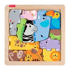 Fisher-Price: Houten Dierenpuzzel
