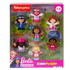 Fisher-Price: Little People: Barbie You can be Anything figuren 7-pack