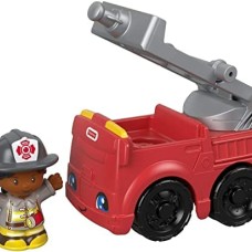 Fisher-Price: Little People: Kleine Voertuigen 12 cm: Brandweerauto