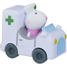 Peppa Pig: Mini voertuigen 8 cm: Suzy Ambulance