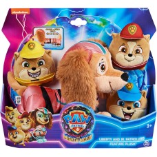 Paw Patrol: The Mighty Movie: Liberty & Jr. Patrollers Pluche
