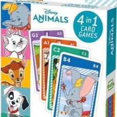 Shuffle: Disney Animals 4 in 1 kaartspel