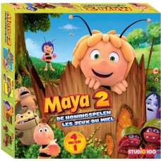 Maya de Bij Bordspel - De Honingspelen 4 in 1 