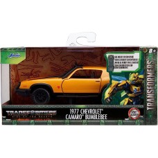 Jada Diecast: Transformers: 1977 Chevrolet Camaro Bumblebee 1:32