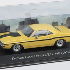 Atlas: Dodge Challenger R/T 440 Geel (1970) 1:43