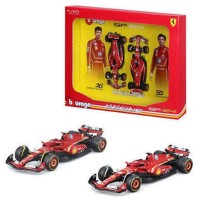 Bburago: F1 Ferrari SF-24 2024 2-Pack Giftset 1:43