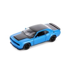 Kinsmart: 2023 Dodge Challenger SRT Demon 170 Blauw 1:40 Kinsmart: 2023 Dodge Challenger SRT Demon 170 Blauw 1:40