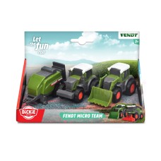 Dickie Toys: Fendt Micro Team 3-delig