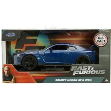 Jada Diecast: Fast & Furious: Brian's Nissan GT-R (R35) 1:32