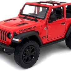 Kinsmart: Jeep Wrangler Rubicon Rood 1:34