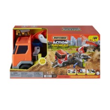 Matchbox: Action Drivers: Transforming Excavator