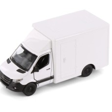 Kinsmart: Mercedes-Benz Sprinter Wit 1:48