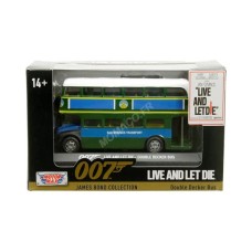 Motormax: 007 James Bond Collection - Double Decker Bus