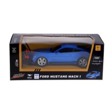 RC Ford Mustang Mach 1 Blauw 1:24