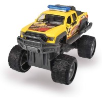 Dickie Toys: Rally Monster Geel 15 cm Dickie Toys: Rally Monster Geel 15 cm