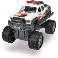 Dickie Toys: Rally Monster Wit 15 cm Dickie Toys: Rally Monster Wit 15 cm