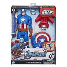 Avengers: Titan Hero Series: Captain America Blast Gear 30 cm