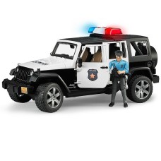 Bruder: 02526 Jeep Wrangler Rubicon Unlimited  Politie