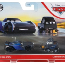 Cars: Diecast 2-Pack: Jackson Storm & Laura Spinwell