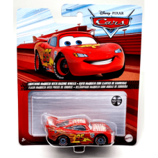 Cars Diecast: Lightning McQueen with Racing Wheels