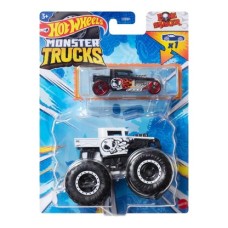Hotwheels: Monster Trucks: Bone Shaker  + Auto