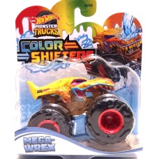 Hotwheels: Monster Trucks 1:64 Color Shifters: Mega Wrex