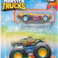 Hotwheels: Monster Trucks: Chassis Snapper + Auto