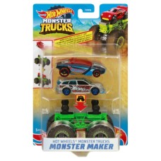 Hotwheels: Monster Trucks: Monster Maker 1:64: Groen