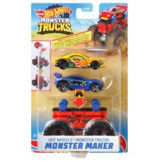 Hotwheels: Monster Trucks: Monster Maker 1:64: Rood