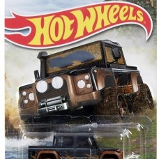 Hotwheels: Mud Runner Voertuig: 15 Landrover Defender Double Cab