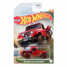 Hotwheels: Mud Runner Voertuig: 67 Jeepster Commando