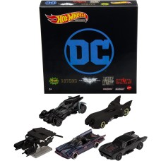 Hotwheels: Premium Batman 5-Pack