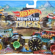 Hotwheels: Monster Trucks 2-Pack: Too S'Cool VS Demo Derby