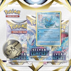 Pokemon: Sword & Shield: Silver Tempest 3-Booster Pack: Manaphy