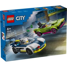 Lego City: 60415 Politiewagen en Snelle achtervolging