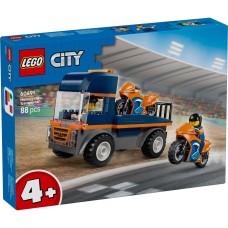 Lego City: 60491 Transportwagen voor Motoren