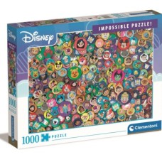 Clementoni: Impossible Puzzel: Disney Emoji 1000 stukjes
