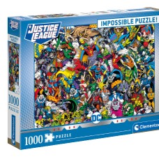 Clementoni: Impossible Puzzle : Justice Leauge 1000 stukjes