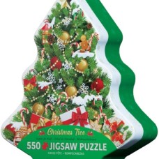 Eurographics: Christmas Tree Tin 550 stukjes