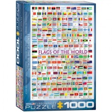 Eurographics: Flags of the World 1000 stukjes