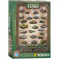 Eurographics: History of Tanks 1000 stukjes