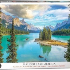 Eurographics: Maligne Lake, Alberta 1000 stukjes