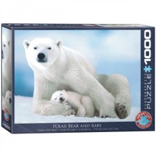 Eurographics: Polar Bear and Baby 1000  stukjes