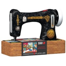 Eurographics: Sewing Machine Tin 550 stukjes