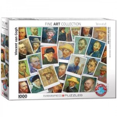 Eurographics: Van Gogh Selfies 1000 stukjes