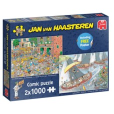 Jan van Haasteren: Hollandse Tradities 2x 1000 stukjes