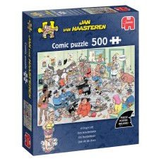 Jan van Haasteren: Een hondenleven 500 stukjes