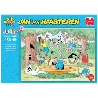 Jan van Haasteren Junior: Trampoline Springen 240 stukjes Jan van Haasteren Junior: Trampoline Springen 240 stukjes