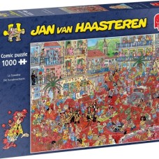 Jan van Haasteren: La Tomatina 1000 stukjes